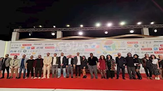 أبطال فيلمي "اليعسوب" و"الحياة بعد سهام" في العرض الخاص بالقاهرة السينمائي