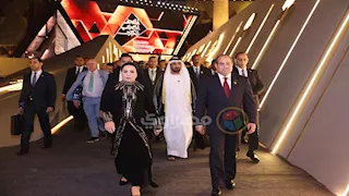 شاهد لحظة مغادرة الرئيس السيسي والسيدة انتصار حفل افتتاح المتحف الكبير