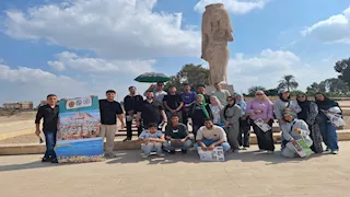 جامعة قناة السويس تنظم رحلة سياحية للطلاب من ذوي الهمم