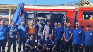 تدريبات ومناورات مشتركة بين هيئة الإسعاف والدفاع المدني بالإسكندرية