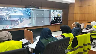 محافظ الدقهلية يتفقد الشبكة الوطنية للطوارئ -صور