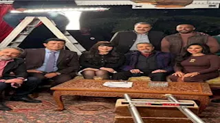 عبير صبري ونسرين أمين في كواليس تصوير مسلسل "البخت" (صور)