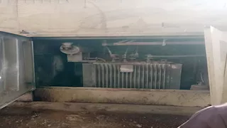 إخماد حريق في كشك كهرباء بسوهاج 