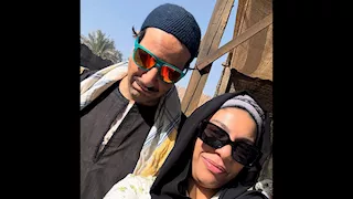 رمضان 2026.. دنيا سامي مع أحمد أمين من كواليس مسلسل "النص 2"