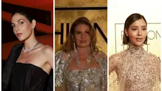 أيقونات الجمال.. إطلالات الفنانات في حفل جوائز "Fashion Trust Arabia"