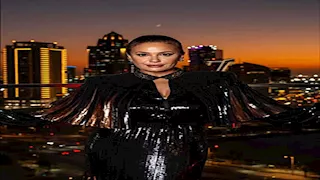 هند صبري تتألق بالأسود في أحدث جلسة تصوير بالدوحة (صور)