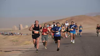 70% أجانب.. ختام ماراثون شرم الدولي برأس محمد (صور)