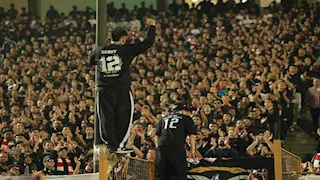 "أسطورة النادي".. جماهير الزمالك تكرم محمد صبري خلال مباراة زيسكو يونايتد