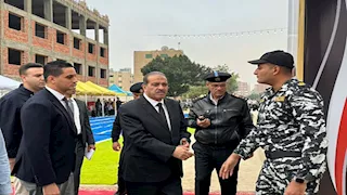 جولة ميدانية لمدير أمن الإسماعيلية لتفقد لجان اقتراع النواب 2025 (صور)