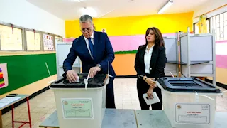 وزير البترول والثروة المعدنية يدلي بصوته في انتخابات مجلس النواب