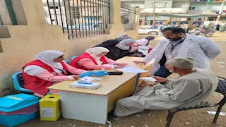 محافظ الشرقية يشيد بتواجد الفرق الطبية بمحيط لجان انتخابات النواب (صور)