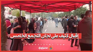 إقبال كثيف على لجان التجمع الخامس