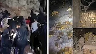 ما حقيقة فيديو "مغارة الذهب" في درعا بسوريا؟