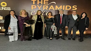 ليلى علوي تتألق في مهرجان صدى الأهرامات (صور)