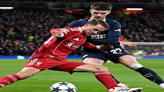 أهداف الشوط الأول من مباراة ليفربول و بي آس في آيندهوفت بدوري أبطال أوروبا (فيديو)