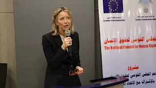 "قومي حقوق الإنسان" يستقبل الممثلة الخاصة للاتحاد الأوروبي