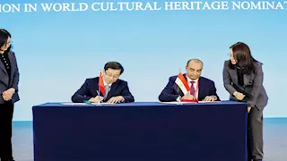 مصر والصين توقعان اتفاقية تعاون في مجال الآثار