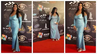 بفستان جريء.. سمية الخشاب تخطف الأنظار على ريد كاربت ملتقى التميز والإبداع 