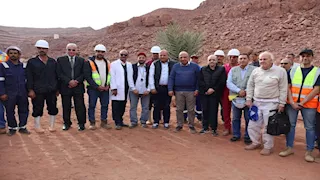 وزير الكهرباء يتفقد المركز الحقلي بمدينة أبو زنيمة 