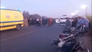 مصرع سائق جراء سقوط سيارته في ترعة الرمادي بالأقصر