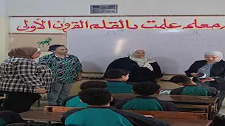 مدير تعليم القاهرة تتفقد مدارس شبرا لمتابعة انتظام العملية التعليمية
