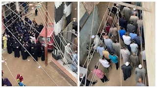 من شدة الحزن.. أم تلحق بابنتها بعد ساعتين ومشهد الجنازة يُبكي المنوفية