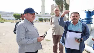 بعد هطول أمطار.. رئيس "صرف الإسكندرية" يتفقد محطة الرأس السوداء(صور)