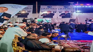 بالصور.. توافد الآلاف لدعم العمدة خالد صقر في مؤتمر انتخابي حاشد بالبحيرة