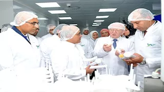 نائب وزير الصناعة السعودي يزور مصنع "وادي النيل إشتيو" لتصنيع فلاتر الغسيل الكلوي