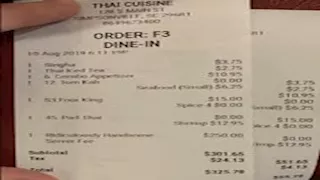 أغرب فواتير المطاعم.. لن تصدق ما دفعه الزبائن (صور)