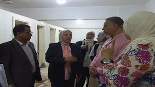   بعد تسريب مياه الصرف.. مدير تعليم القاهرة تتفقد مدرسة بعين شمس 
