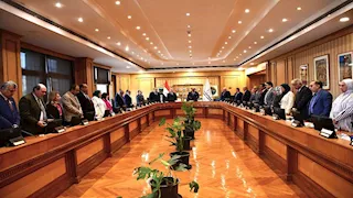 صور.. مجلس جامعة حلوان يقف دقيقة حداد على أرواح أساتذته الراحلين 