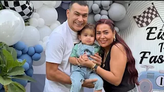 "حياتي اختلفت تماماً".. الحضري يحتفل بعيد ميلاد حفيده برسالة وصورة