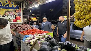 محافظ الدقهلية يتفقد منافذ بيع الخضار والفواكه بالمنصورة (صور)