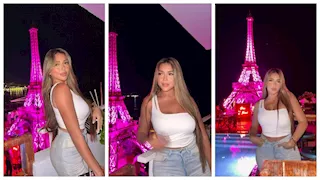 10 صور لـ سارة سلامة بإطلالة جريئة بجوار حمام السباحة والجمهور يعلق