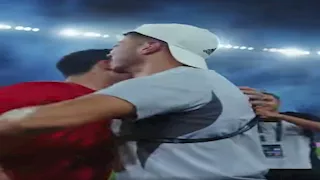 احتفال خاص لإمام عاشور مع لاعبي الأهلي بعد التأهل إلى نهائي السوبر المصري