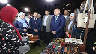 محافظ القاهرة يفتتح معرض زهور مصر ومنتجات الخريف