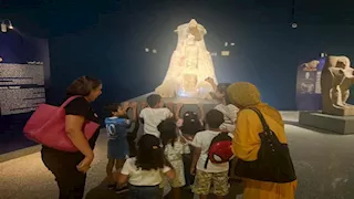 بلعبة "البحث عن الملك الذهبي".. متحف شرم الشيخ يحيي ذكرى توت عنخ آمون (صور)