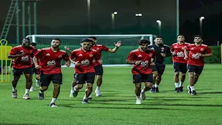 10 صور من تدريب الأهلي الأول في أبو ظبي استعدادا لمواجهة الزمالك