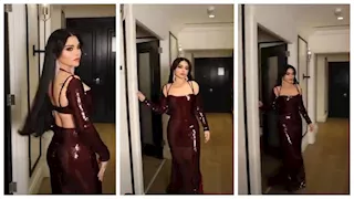 فستان لامع ومُبهج.. هيفاء وهبي تستعرض إطلالتها قبل حفلها الليلة في عمان