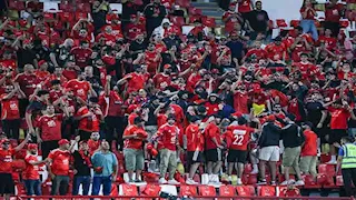 رسالة خاصة من جماهير الأهلي للاعبي الفريق خلال مباراة القمة