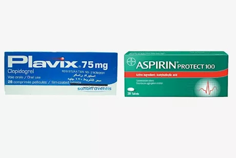 أسبرين مقابل بلافيكيس- أيهما أفضل لعلاج تجلط الدم؟