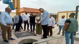 يخدم 15 ألف نسمة.. تشغيل صرف صحي "فارس" بأسوان (صور)