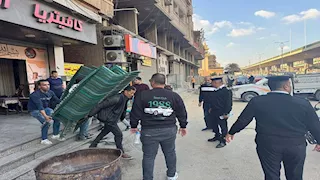 محافظة الجيزة تشن حملة على المقاهي والكافيهات بالمريوطية فيصل - (صور)