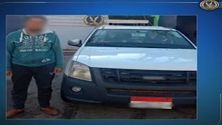 ضبط سائق يستخدم مكبر صوت للترويج لمرشح بحوش عيسى