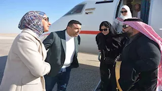 نائب محافظ الوادي الجديد تستقبل الوفود المشاركة في مهرجان الرياضات التراثية