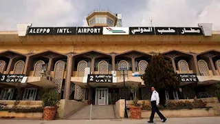 الضباب الكثيف يلغي عددا من الرحلات الجوية إلى مطار حلب بشمال سوريا