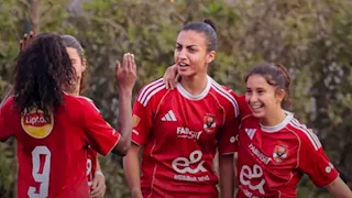سيدات الأهلي يهزمن بيراميدز 2-0 في الدوري الممتاز