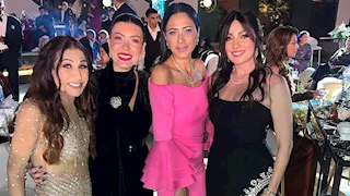 نرمين الفقي تنشر صورًا جديدة من حفل زفاف ابنة محمد هنيدي