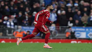 لقطة طريفة بين محمد صلاح والصحفيين عقب مباراة ليفربول وبرايتون